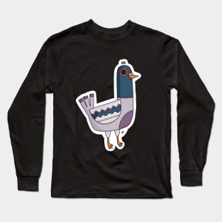 Pigeon Number Four Long Sleeve T-Shirt